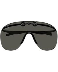 Gucci - Eyewear Mask-Frame Sunglasses - Lyst