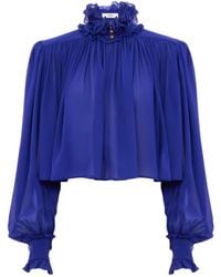 Chloé - Cropped Blouse - Lyst
