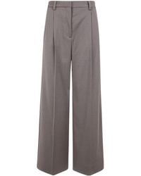 Filippa K - Pleated Wide-Leg Trousers - Lyst