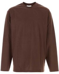Jil Sander - Long-Sleeve Crew-Neck T-Shirt - Lyst