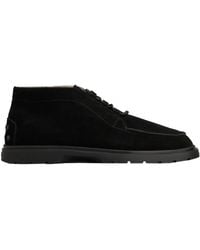 Tod's - Desert Lace-Up Boots - Lyst