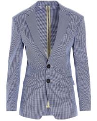 DSquared² - Micro Check Dean Blazer - Lyst