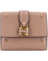 Chloé - Chlo Mini Paddington Tri-Fold Wallet - Lyst