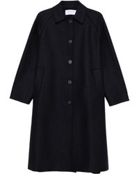 Harris Wharf London - Button-Front Raglan-Sleeve Coat - Lyst
