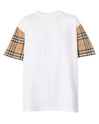 Burberry - Crewneck Short-Sleeved T-Shirt - Lyst