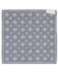 Brunello Cucinelli - Floral Patterned Scarf - Lyst