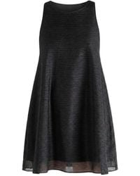 Amomento - Pleats Hourglass Mini Dress - Lyst