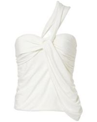 Jonathan Simkhai - Draped Jersey Top - Lyst
