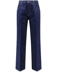 Tonywack - Flared Contrast-Stitch Jeans - Lyst