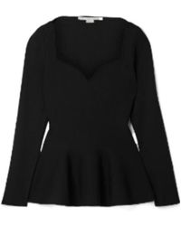 Stella McCartney - Peplum-Hem Top - Lyst