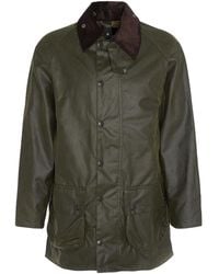 Barbour - Beaufort Long Sleeved Snapped Jacket - Lyst