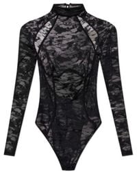 DIESEL - Lace Open Back Bodysuit - Lyst