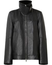 Sportmax - High-Neck Zipped Jacket - Lyst
