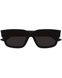 Bottega Veneta - Eyewear Rectangular Frame Sunglasses - Lyst