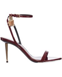 Tom Ford - Round-Toe High-Heeled Sandals - Lyst