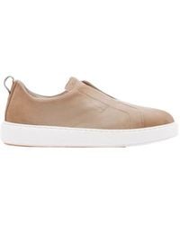Santoni - Victory Slip-On Sneakers - Lyst