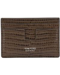 Tom Ford - 'Tejus T Line' Card Holder - Lyst