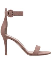 Gianvito Rossi - Portofino Ankle-Strap Sandals - Lyst