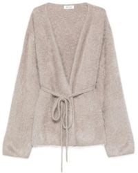 Soft Goat - V-Neck Long-Sleeved Cardigan - Lyst
