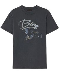 Anine Bing - Kent Tee Eagle T-Shirt - Lyst