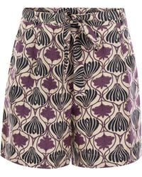 Max Mara - Metello All-Over Printed Shorts - Lyst