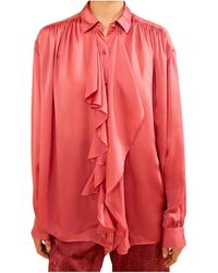 Ulla Johnson - Gesture Collared Shirt - Lyst