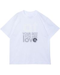 Sacai - Print T-Shirt - Lyst