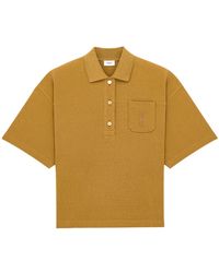 Saint Laurent - Cassandre Oversized Polo Shirt - Lyst
