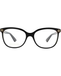 Gucci - Eyewear Square Frame Glasses - Lyst