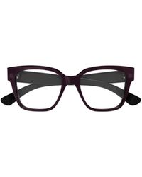 Gucci - Eyewear Square Frame Glasses - Lyst