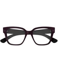 Gucci - Eyewear Square Frame Glasses - Lyst