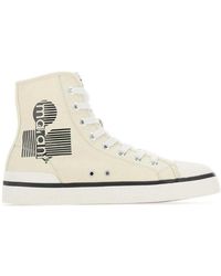 Isabel Marant - Benkeen High-Top Canvas Sneakers - Lyst