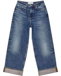 Samsøe & Samsøe - Samsøe Samsøe Sashelly Wide-Leg Cuffed Jeans - Lyst