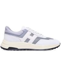 Hogan - Chunky Rubber Sole Sneakers With Padded Ankle - Lyst