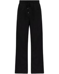 Dries Van Noten - Schwarz Sweatpants Mit Geradem Bein - Lyst