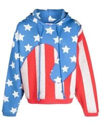 ERL - Stars And Stripes Swirl Sweatshirt - Lyst