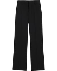 Ami Paris - Tailored High-Rise Flared Trousers - Lyst
