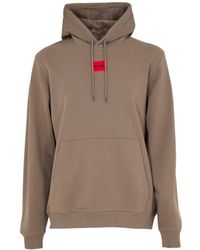 BOSS - Over-The-Head Hoodie - Lyst