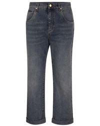 Etro - Straight-Leg Mid-Rise Jeans - Lyst