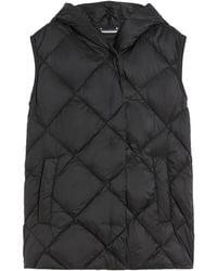 Weekend by Maxmara - Hooded Cotton Vest - Lyst