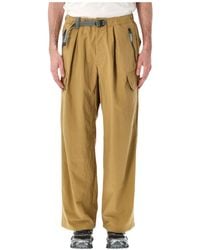 and wander - Belted Cargo Pants - Lyst