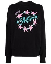 MSGM - Logo-Print Sweatshirt - Lyst