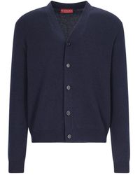 Gucci - Buttoned-Up V-Neck Cardigan - Lyst