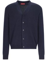 Gucci - Buttoned-Up V-Neck Cardigan - Lyst
