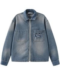 Marissa Chiara - Long-Sleeved Denim Jacket - Lyst