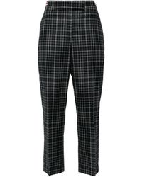 Thom Browne - Plaid-Check Tailored Trousers - Lyst