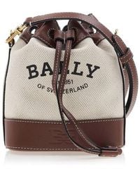 Bally - Logo Shoulder Bag - Lyst