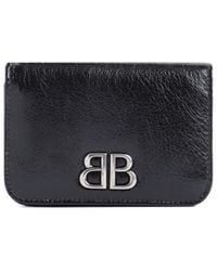 Balenciaga - Logo Plaque Wallet - Lyst