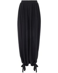 Chloé - Chloé Fluid Pleated Pants - Lyst