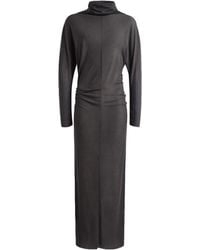 Soeur - Long Draped Dress - Lyst